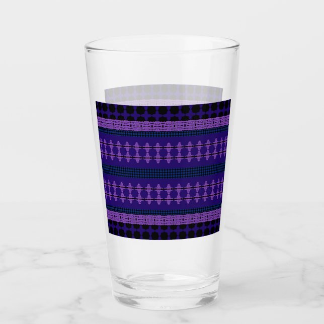 Rosettenklee Glas (Vorderseite)