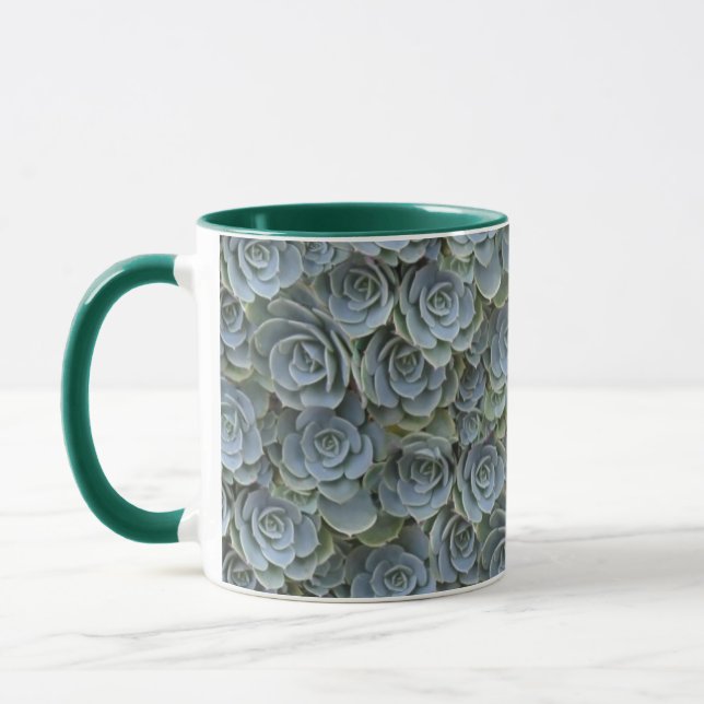 ROSETTES FÜR DIE ERFOLGREICH ERFOLGREICHE PFLANZE TASSE (Links)