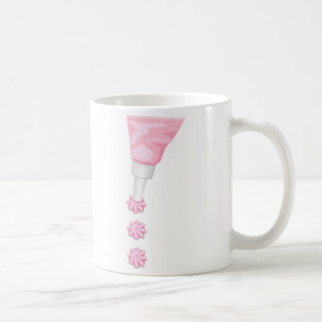 Rosettes Zuckerguss Tasse (Rechts)