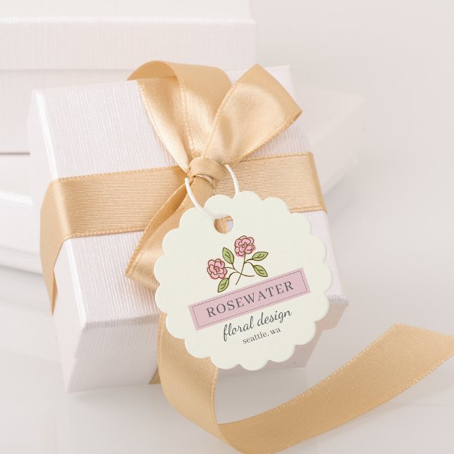 Rosewater Kleinunternehmen Geschenkanhänger (Von Creator hochgeladen)