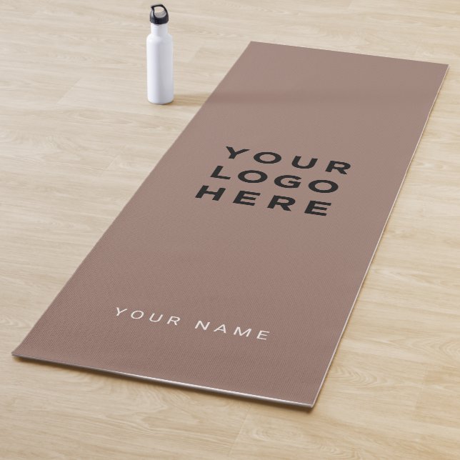 Rosewood Brown Business Logo Name Instagram Yogamatte (Beispiel)