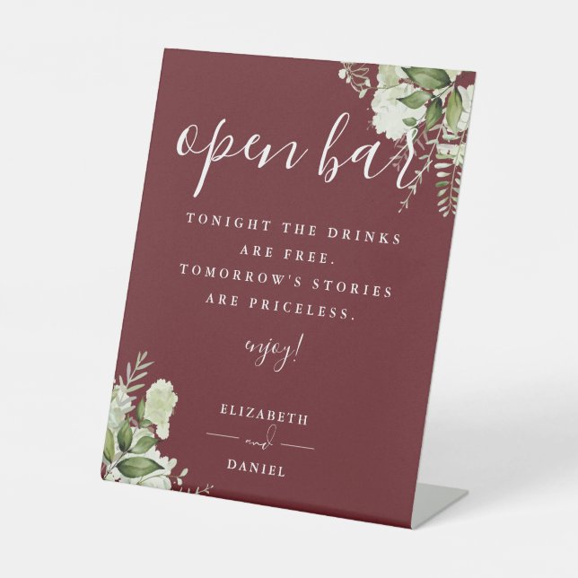 Rosewood Pink Elegante Grüne Weinroute Mendrisiott Sockelschild (Vorderseite)