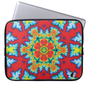 Rosey Kaleidoskop Laptop-Sieb Laptopschutzhülle