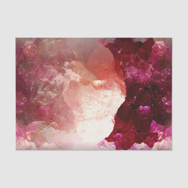 Rosey Quarz Seidenpapier (Vorderseite)
