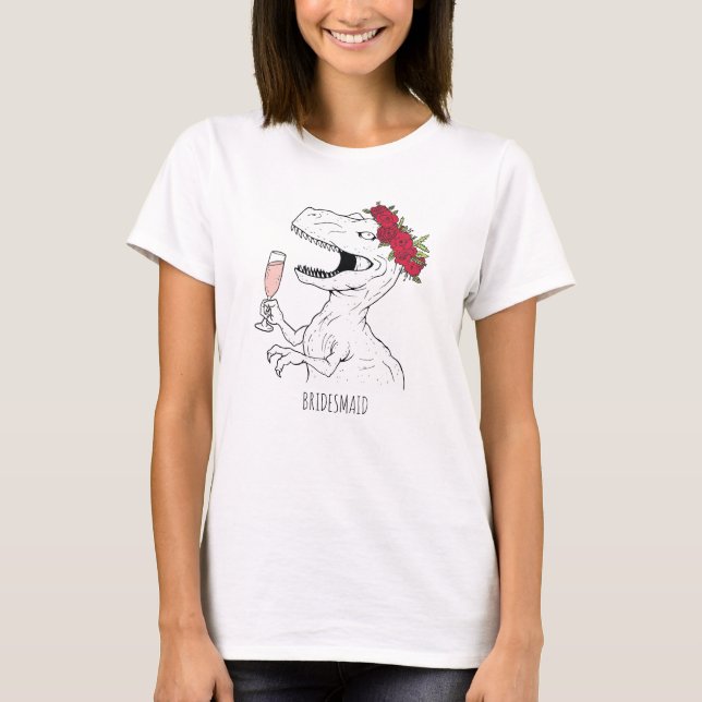Rosezilla Brautparty T - Shirt (Vorderseite)