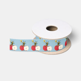 Rosh HaShana Honey und Apple Satinband
