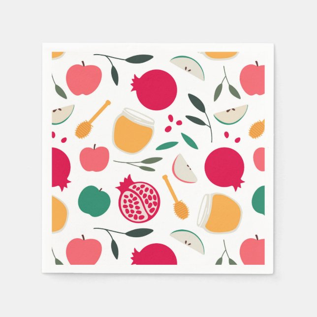 Rosh Hashana Serviette (Vorderseite)