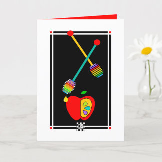 Rosh Hashana Shana Tova Umetuka Card Karte