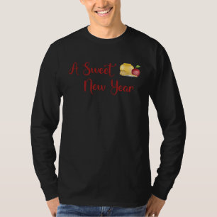 Rosh Hashana Süßes Neues Jahr Äpfel und Honig T-Shirt
