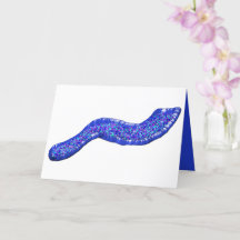 Rosh Hashanah ראש השנה Shofar Glitter Freude