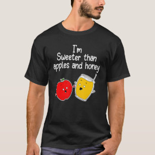 Rosh Hashanah Apples und Honey Shana Tova Jewish N T-Shirt