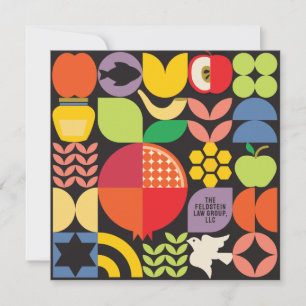 Rosh Hashanah Corporate Jüdische Neujahrsgrüße Karte