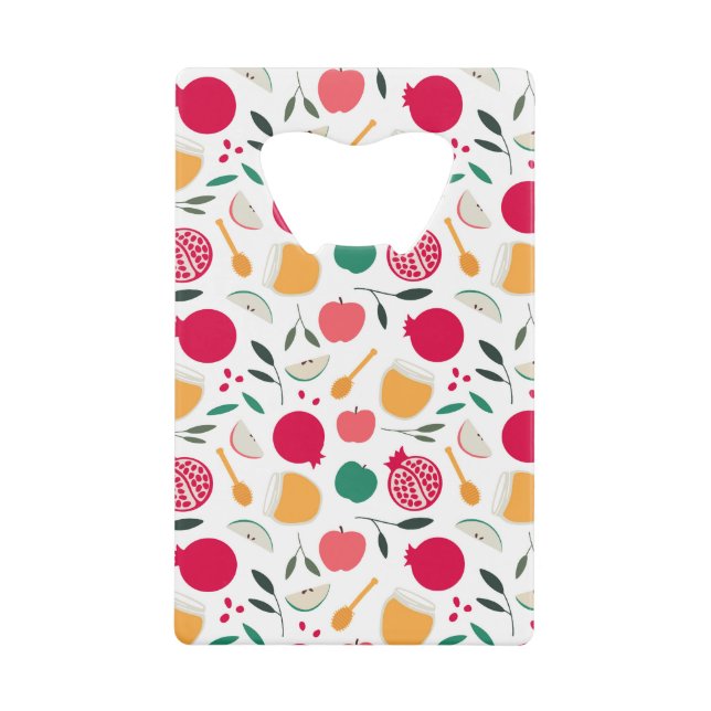 Rosh Hashanah Geldbeutel Flaschenöffner (Vorderseite)