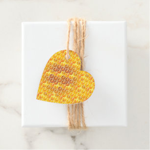 Rosh Hashanah Jewish New Year Gold Honey Comb Geschenkanhänger