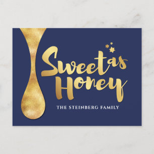 Rosh Hashanah Judisch Hebräisch Neujahr PostCard Feiertagspostkarte