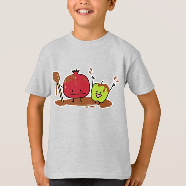 Rosh Hashanah jüdisches neues des T-Shirt (Vorderseite)