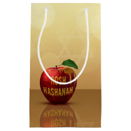Rosh Hashanah Juwish New Year Honey Apple Kleine Geschenktüte