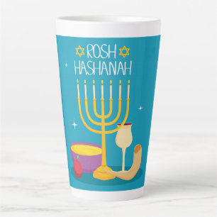 Rosh Hashanah Latte Tasse