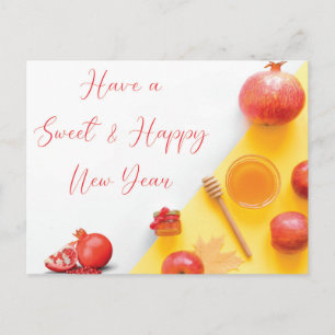 Rosh Hashanah Shana Tova Jüdisches Neujahr mit gut Postkarte