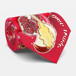 Rosh Hashannah - ein glückliches, süßes neues Jahr Krawatte