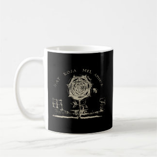 Rosicrucian Emblem Dat Rosa Mel Apibus Hermetic Kaffeetasse