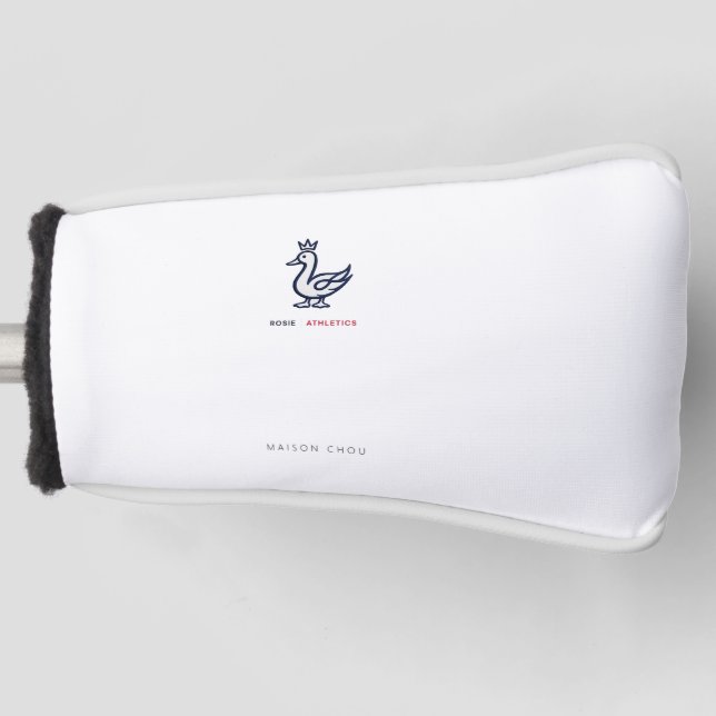 Rosie Athletics - Golf Kopfschutz Headcover (Vorderseite)