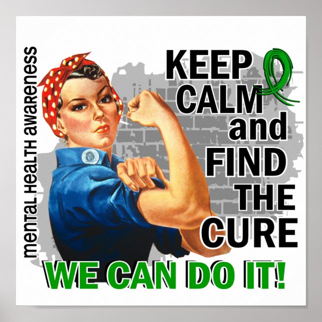 Rosie Behalt Calm Mental Health.png Poster (Vorne)