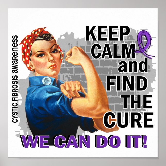 Rosie Behielt Calm Cystic Fibrosis.png Poster (Vorne)
