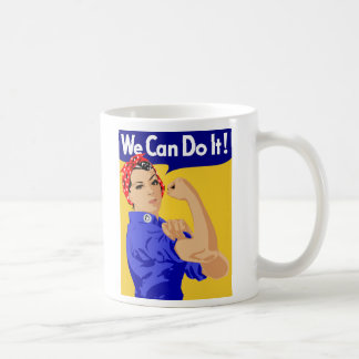 Rosie das Nieteneinschläger-Grafikdesign Tasse