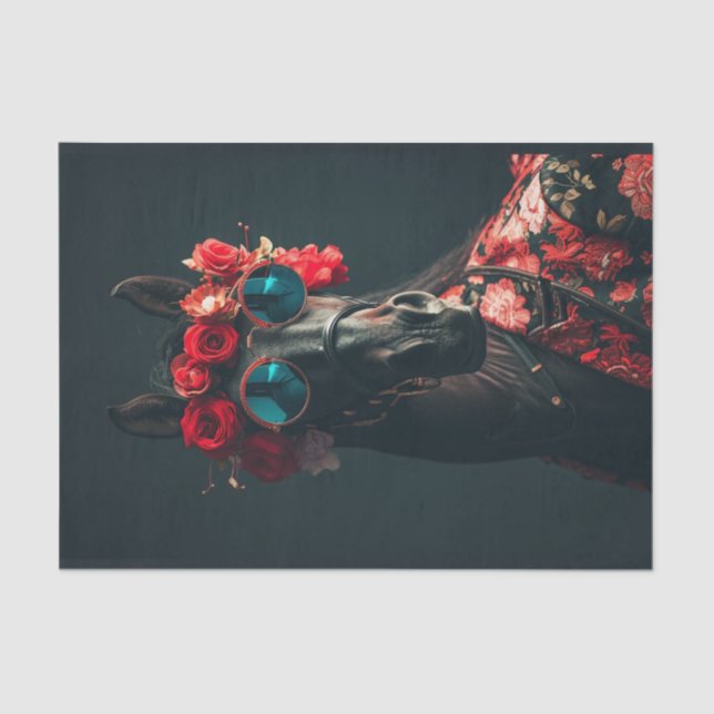 Rosie das Pferd Seidenpapier (Vorderseite)