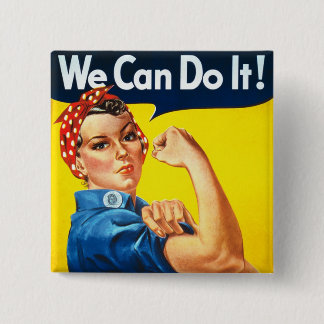 Rosie das Rivetter Button