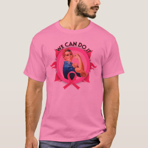 Rosie der Nieteneinschläger-Brustkrebs T-Shirt