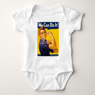 Rosie der Nieteneinschläger können wir ihn tun Baby Strampler