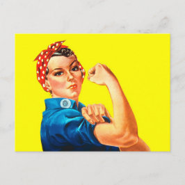Rosie der Nieteneinschläger - wir können ihn, Postkarte