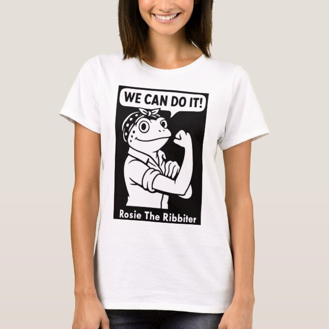 Rosie der Quakfrosch T-Shirt (Vorderseite)