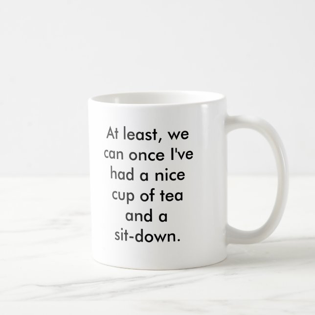 Rosie die Nieteneinschläger-Pause Tasse (Rechts)