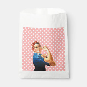 Rosie die Nieteneinschläger-Retro Art Geschenktütchen