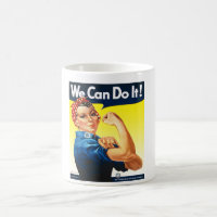 Rosie die Nieteneinschläger-Tasse