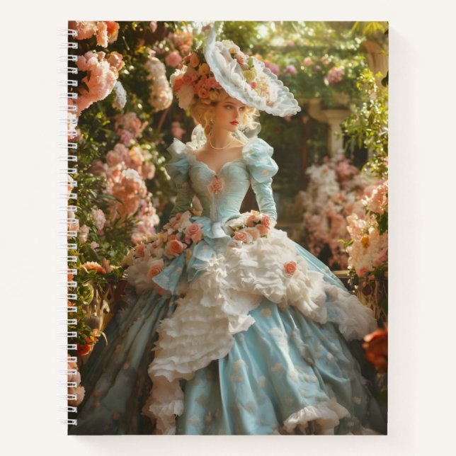 Rosie Lieben Blue Spiral Notebook Notizbuch (Vorderseite)