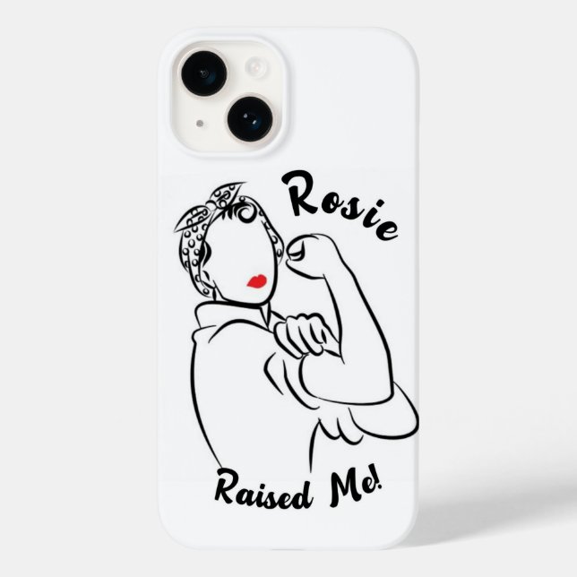 Rosie Raised Decade - Canvas Print Case-Mate iPhone Hülle (Rückseite)
