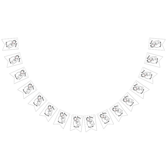 Rosie Raised Decade - Canvas Print Wimpelkette (Alle)