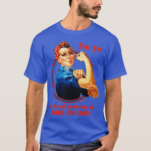 Rosie Riveter 50. Geburtstag T-Shirt