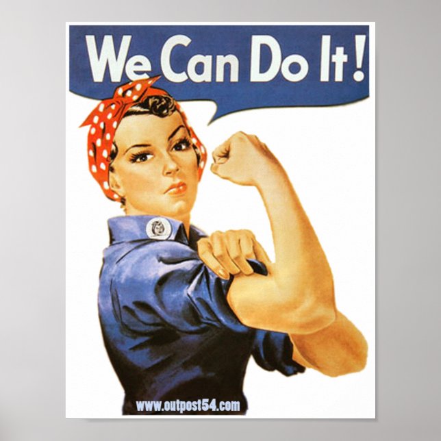 Rosie Riveter Poster (Vorne)