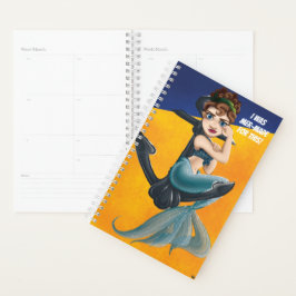 Rosie the Mermaid Planner Planer