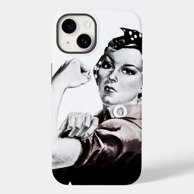 Rosie the Riveter Case-Mate iPhone Case (Rückseite)