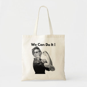 Rosie The Riveter, den wir machen können Tragetasche