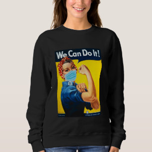 Rosie the Riveter Face, das wir machen können, Ges Sweatshirt