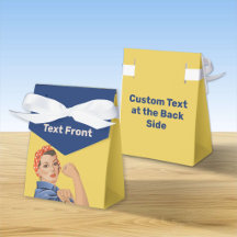 Rosie the Riveter Favor Box