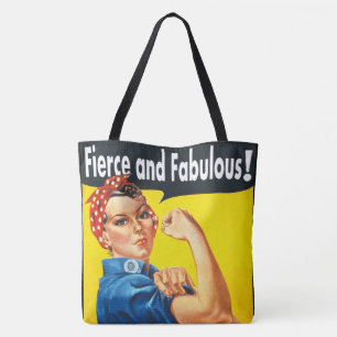 Rosie The Riveter Fierce und fabulous Trendy