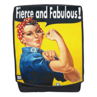Rosie The Riveter Fierce und fabulous Trendy